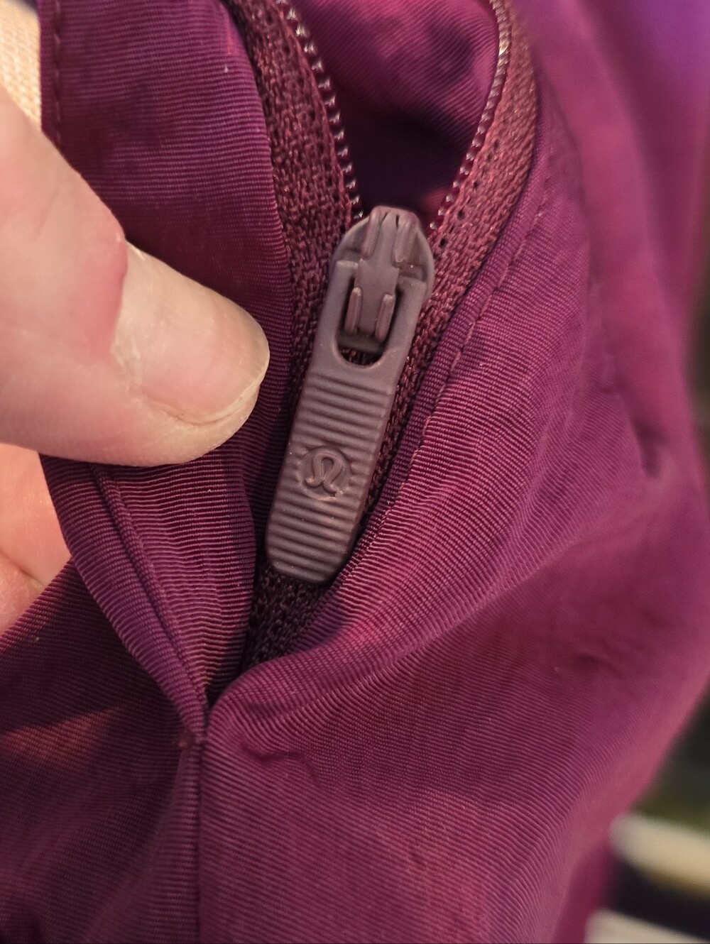 Lululemon NonStop Reversible Bomber Jacket In Ripened Raspberry- EUC - Picture 9 of 16